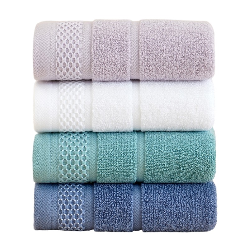 Cloth Face Mask Washable - 1/4/6개 세트 면 욕실 타월 -