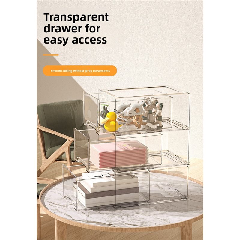 AB42 다기능 홈 수납함, 투명한 디자인으로 책상 위 - Face Mask Storage Box 리뷰 및 가격