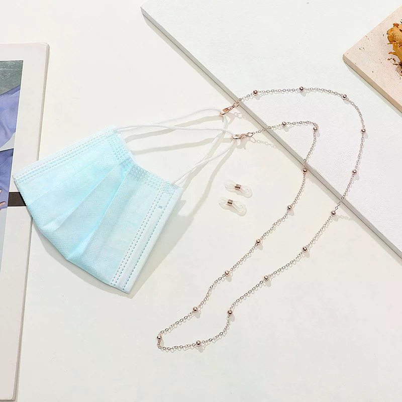 다기능 선글라스 끈, 패션 메탈 비즈 안경 체인, 여름 - Mask Chain Holder 리뷰 및 가격